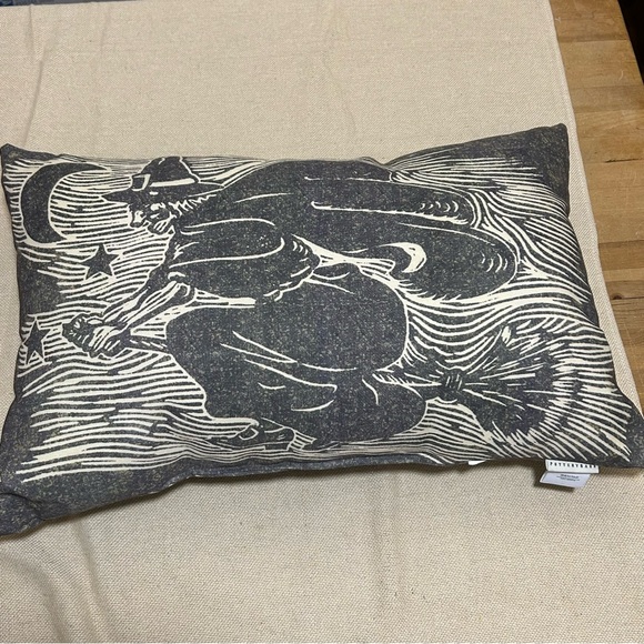 Pottery Barn Halloween Wicked Witch Accent Pillow - Picture 3 of 4